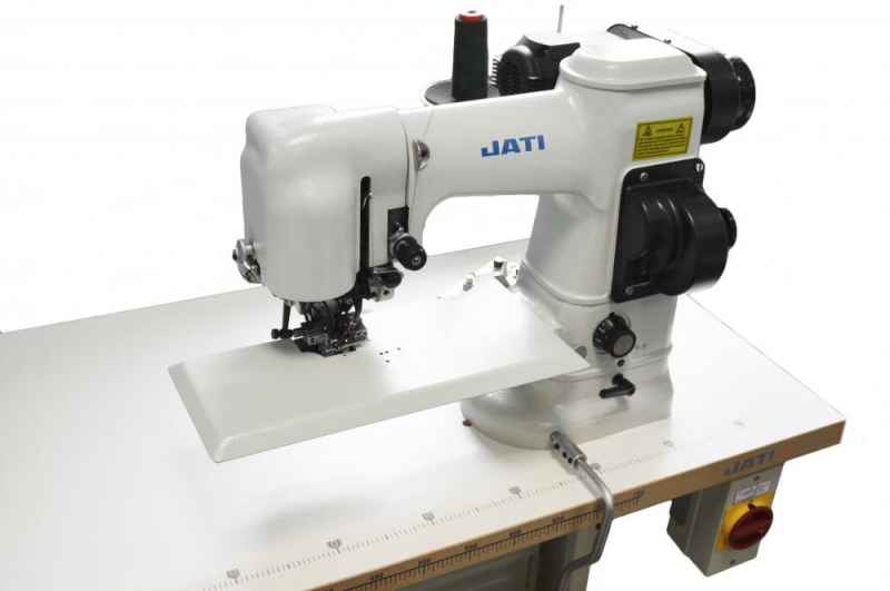 Промышленная швейная машина с двойным двусторонним потайным стежком JATI JT-313 (к-т)