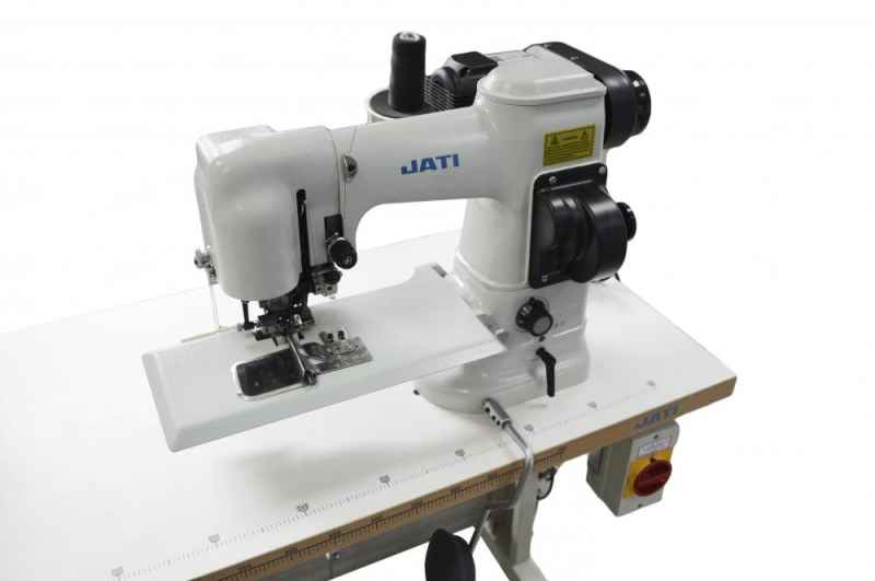 Промышленная швейная машина с двойным двусторонним потайным стежком JATI JT - 360 (к-т)